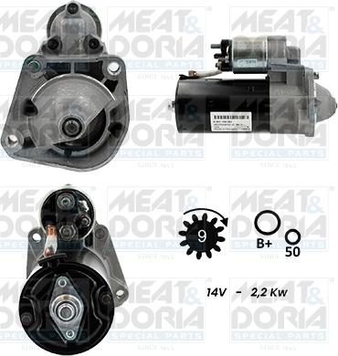 Meat & Doria 5010427G - Starteris www.autospares.lv