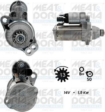 Meat & Doria 5010471G - Starteris www.autospares.lv