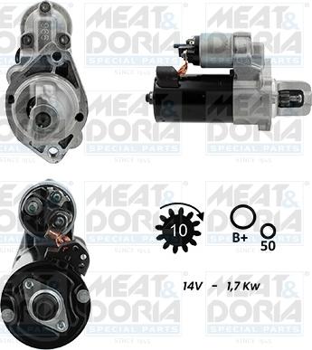 Meat & Doria 5010517G - Starteris www.autospares.lv