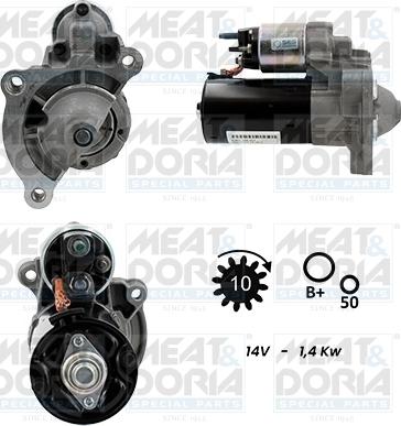 Meat & Doria 5010040G - Starteris-ģenerators www.autospares.lv