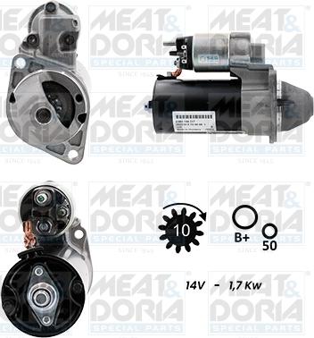 Meat & Doria 5010061G - Starteris www.autospares.lv