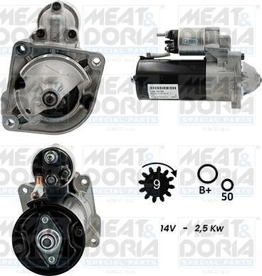 Meat & Doria 5010068G - Starteris www.autospares.lv