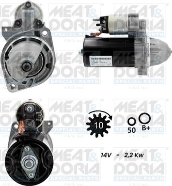 Meat & Doria 5010004G - Starteris www.autospares.lv