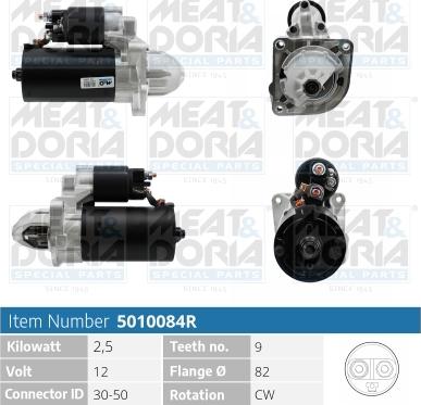 Meat & Doria 5010084R - Starter www.autospares.lv