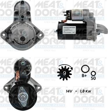 Meat & Doria 5010087G - Starteris www.autospares.lv