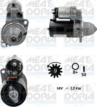 Meat & Doria 5010114G - Starteris www.autospares.lv