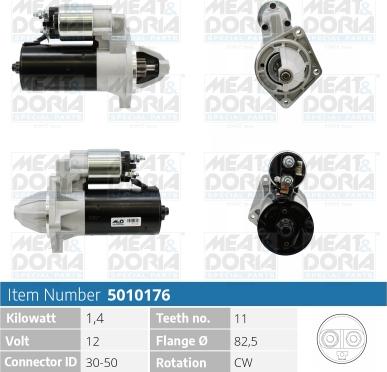 Meat & Doria 5010176 - Starteris autospares.lv