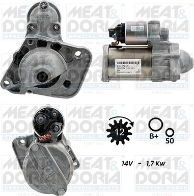 Meat & Doria 5010352G - Starteris www.autospares.lv