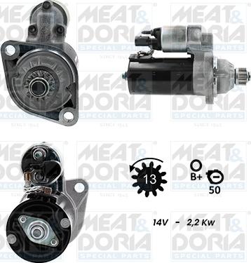 Meat & Doria 5010312G - Starteris www.autospares.lv