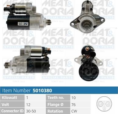 Meat & Doria 5010380 - Starteris www.autospares.lv