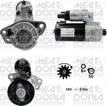 Meat & Doria 5010381G - Starteris www.autospares.lv