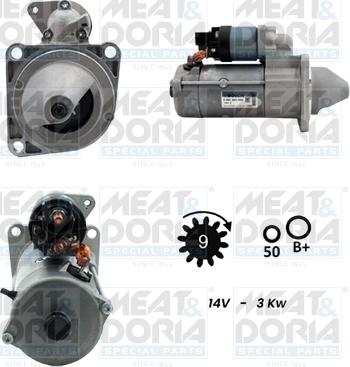 Meat & Doria 5010333G - Starteris www.autospares.lv