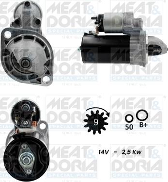 Meat & Doria 5010370G - Starteris www.autospares.lv