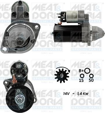 Meat & Doria 5010377G - Starteris www.autospares.lv