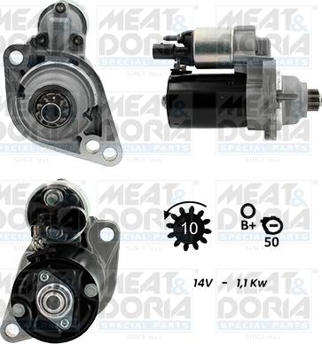 Meat & Doria 5010277G - Starteris www.autospares.lv