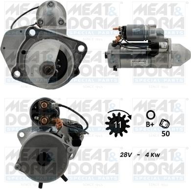 Meat & Doria 5110057G - Starteris www.autospares.lv