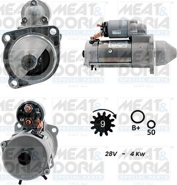 Meat & Doria 5110027G - Starteris www.autospares.lv