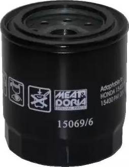 Meat & Doria 15069/6 - Масляный фильтр www.autospares.lv