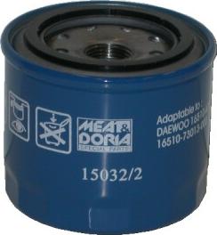 Meat & Doria 15032/2 - Oil Filter www.autospares.lv