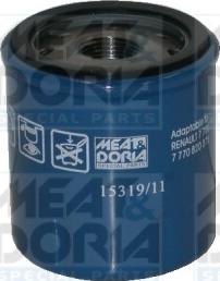 Meat & Doria 15319/11 - Eļļas filtrs www.autospares.lv