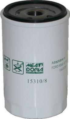 Meat & Doria 15310/8 - Eļļas filtrs www.autospares.lv