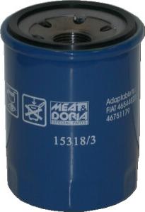 Meat & Doria 15318/3 - Eļļas filtrs www.autospares.lv