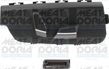 Meat & Doria 206220 - Slēdzis, Sēdekļa regulēšana www.autospares.lv