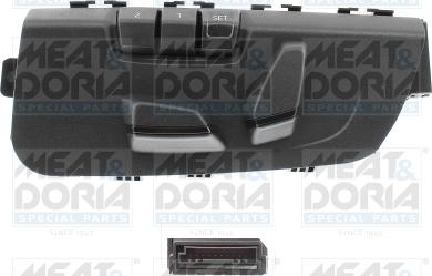 Meat & Doria 206227 - Slēdzis, Sēdekļa regulēšana www.autospares.lv