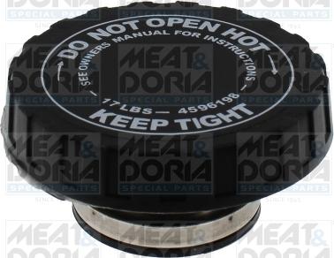 Meat & Doria 2036021 - Vāciņš, Dzesēšanas šķidruma rezervuārs www.autospares.lv