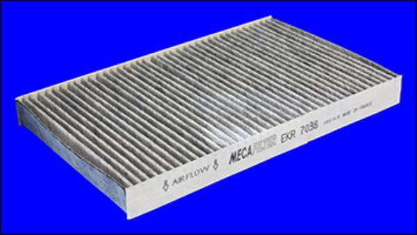 Mecafilter EKR7038 - Filter, interior air www.autospares.lv