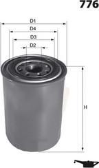 Mecafilter ELH4269 - Oil Filter www.autospares.lv