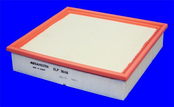 Mecafilter ELP3608 - Air Filter, engine www.autospares.lv