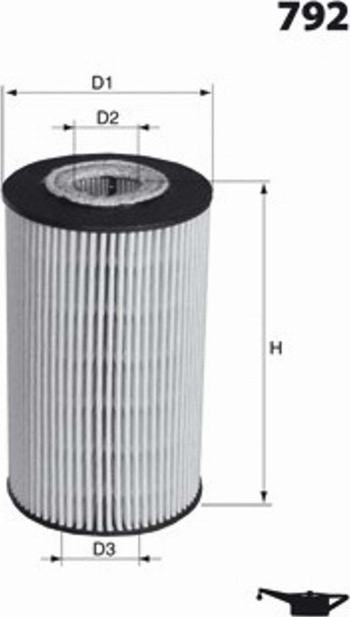 Mecafilter I04 - Oil Filter www.autospares.lv