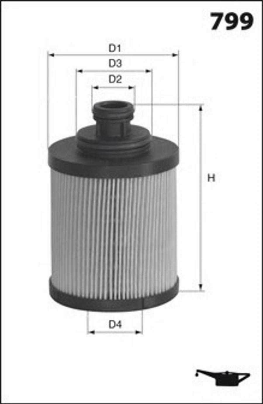 Mecafilter I37 - Eļļas filtrs autospares.lv