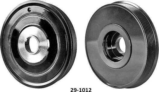 MEHA AUTOMOTIVE MHK60053 - Шкив коленчатого вала www.autospares.lv