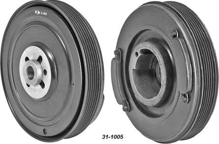 MEHA AUTOMOTIVE MHK60003 - Belt Pulley, crankshaft www.autospares.lv