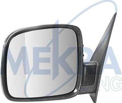 MEKRA 51.9231.220H - Ārējais atpakaļskata spogulis www.autospares.lv