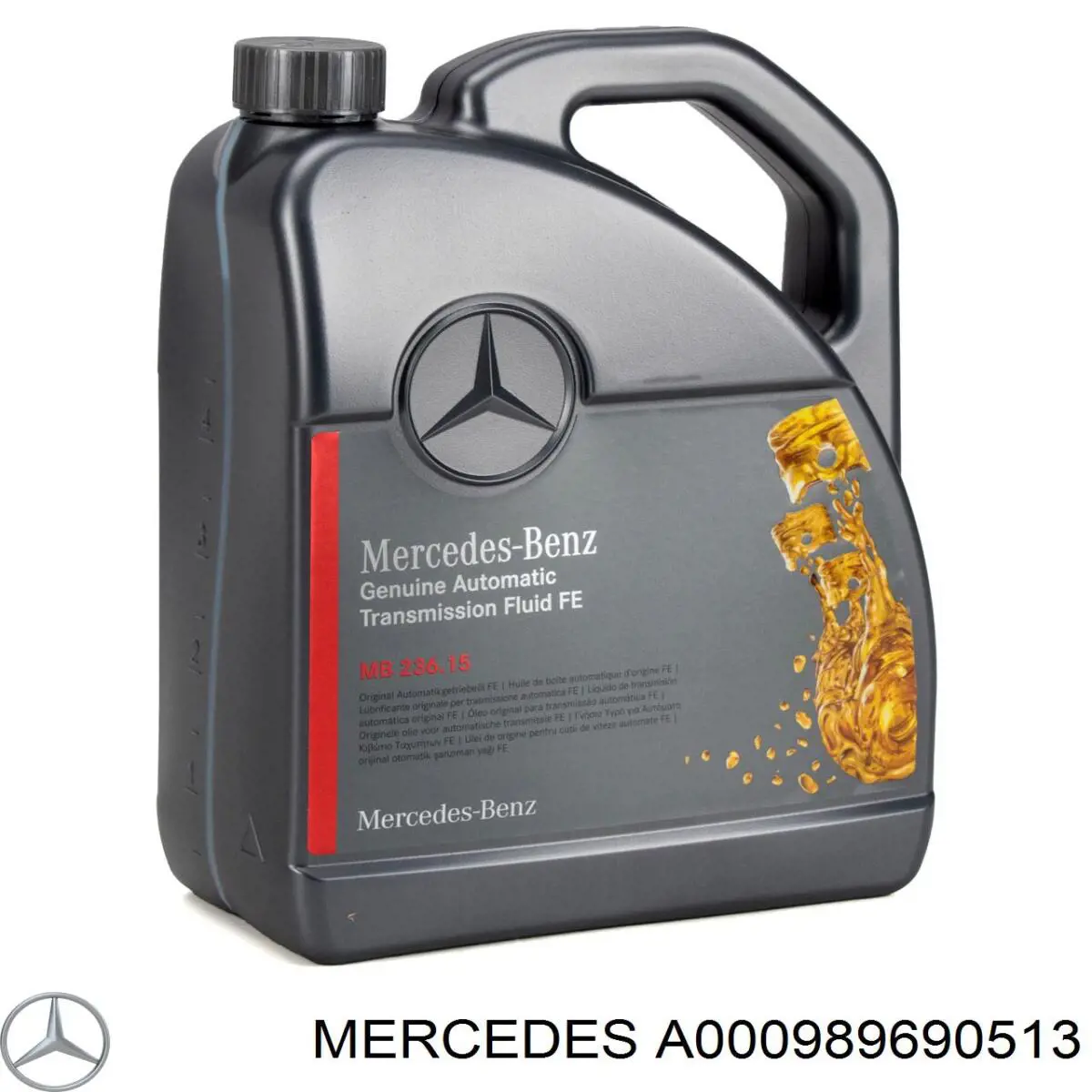 Mercedes-Benz A 000 989 69 05 13 - Масло автоматической коробки передач www.autospares.lv