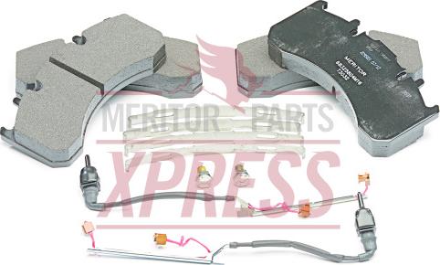 Meritor MDP5097 - Bremžu uzliku kompl., Disku bremzes autospares.lv