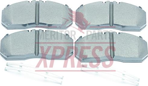 Meritor MDP5083K - Bremžu uzliku kompl., Disku bremzes www.autospares.lv