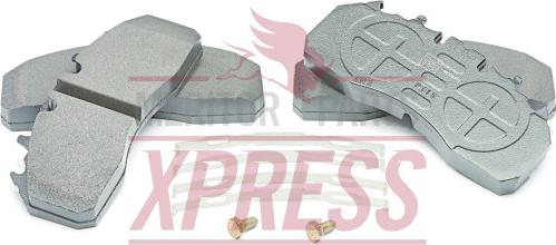 Meritor MDP5110 - Brake Pad Set, disc brake www.autospares.lv