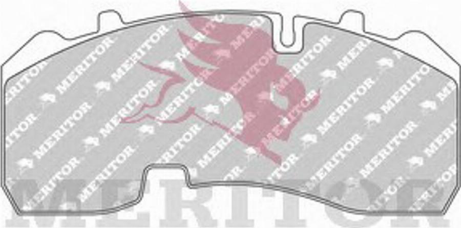 Meritor MDP1678 - Bremžu uzliku kompl., Disku bremzes www.autospares.lv