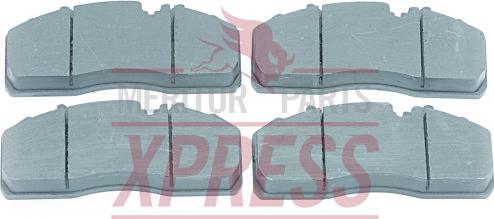 Meritor MDP3095K - Brake Pad Set, disc brake www.autospares.lv