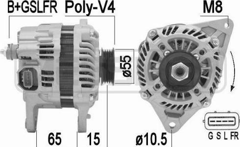 Messmer 209444A - Ģenerators autospares.lv