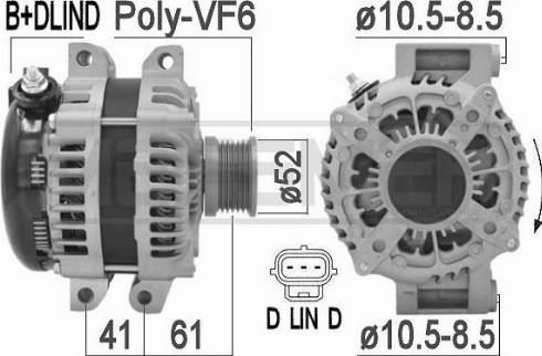 Messmer 209460A - Ģenerators www.autospares.lv