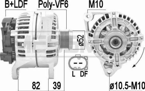 Messmer 209414A - Ģenerators autospares.lv