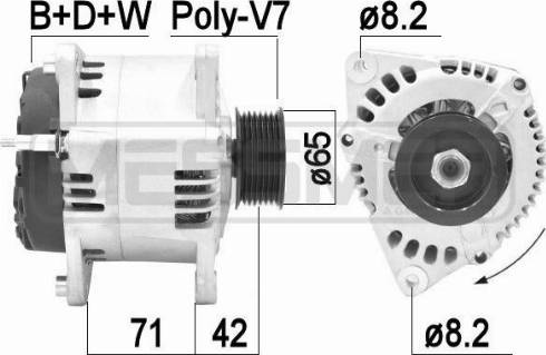 Messmer 209415A - Ģenerators www.autospares.lv