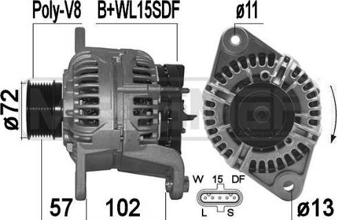 Messmer 209489 - Ģenerators www.autospares.lv