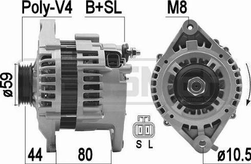 Messmer 209486A - Ģenerators www.autospares.lv