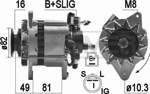 Messmer 209481A - Генератор www.autospares.lv